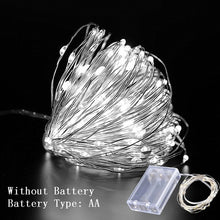 Load image into Gallery viewer, 1M 2M 3M 5M 10M Copper Wire LED String Lights Christmas Decorations for Home New Year Decoration Navidad 2020 New Year 2021.