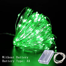 Load image into Gallery viewer, 1M 2M 3M 5M 10M Copper Wire LED String Lights Christmas Decorations for Home New Year Decoration Navidad 2020 New Year 2021.