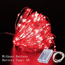 Load image into Gallery viewer, 1M 2M 3M 5M 10M Copper Wire LED String Lights Christmas Decorations for Home New Year Decoration Navidad 2020 New Year 2021.