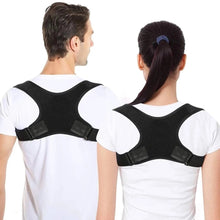 Load image into Gallery viewer, New Posture Corrector Spine Back Shoulder Support Corrector Band Adjustable Brace Correction Humpback Back Pain Relief