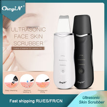 Load image into Gallery viewer, Professional Ultrasonic Facial Skin Scrubber Ion Deep Face Cleaning Peeling Rechargeable Skin Care Device Beauty Instrument 42