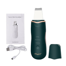 Load image into Gallery viewer, Professional Ultrasonic Facial Skin Scrubber Ion Deep Face Cleaning Peeling Rechargeable Skin Care Device Beauty Instrument 42