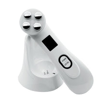 Load image into Gallery viewer, Ultrasonic Skin Scrubber Facial Cleansing Small Bubble Blackhead Remover Water Cycle Pore Cleaner EMS LED Facial Massager EMS