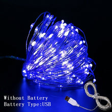 Load image into Gallery viewer, 1M 2M 3M 5M 10M Copper Wire LED String Lights Christmas Decorations for Home New Year Decoration Navidad 2020 New Year 2021.
