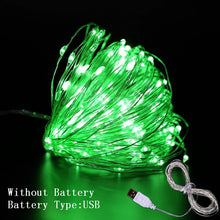 Load image into Gallery viewer, 1M 2M 3M 5M 10M Copper Wire LED String Lights Christmas Decorations for Home New Year Decoration Navidad 2020 New Year 2021.

