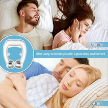 Load image into Gallery viewer, 1PC Magnetic Anti Snoring Nasal Dilator Stop Snore nose clip device Easy Breathe Improve Sleeping For Men/Women Dropshipping
