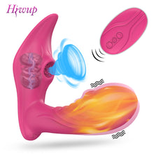Load image into Gallery viewer, Wireless Remote Control Sucking Vibrator for Women G Spot Clit Sucker Clitoris Stimulator Dildo Sex Toys Shop for Adults Couples
