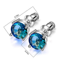 Load image into Gallery viewer, 1 Pair Magnetic Slimming Earrings Lose Weight Body Relaxation Massage Slim Ear Studs Patch Health Jewelry Girls Women Best Gift
