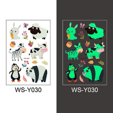 Load image into Gallery viewer, Tattoo Stickers Luminous Child Kid Temporary Fake Tattoos. (Glow Paste on Face Arm Leg for Children Body)
